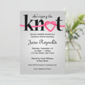 Invitation L'Invitation Du Wedding shower Du Noeud (Debout devant)