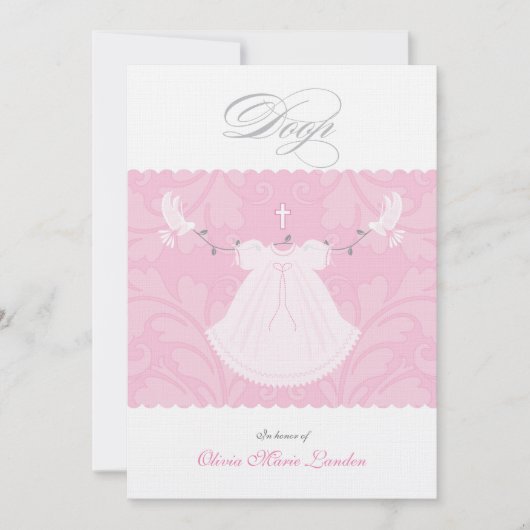 Invitation L'Invitation élégante du Doopsel de Me (Devant)