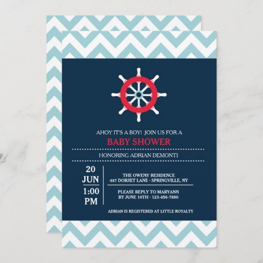 Invitation L'invitation Helm (Devant / Derrière)