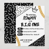 Invitation L'Invitation Hip hop du grand anniversaire des ann (Devant / Derrière)