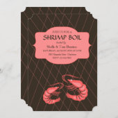 Invitation L'invitation nette du pêcheur (Devant / Derrière)