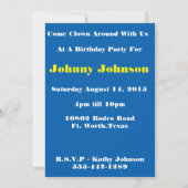 Invitation L'invitation occidentale de cavalier de Taureau de (Dos)