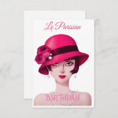 Invitation L'invitation Parisienne (Devant / Derrière)