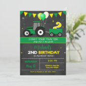 Invitation L'invitation pour le 2ème anniversaire du garçon t (Debout devant)