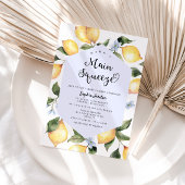 Invitation L'invitation principale de maman au baby shower de