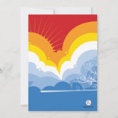 Invitation L'invitation rêveuse du surfeur (Dos)