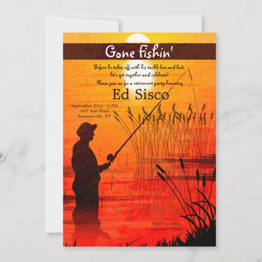 Invitation L'invitation The Reel Thing (Devant)