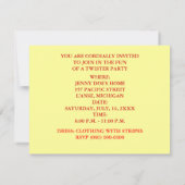 INVITATION L'INVITATION THÉMATIQUE DE JAILHOUSE ACCUEILLE UN (Dos)