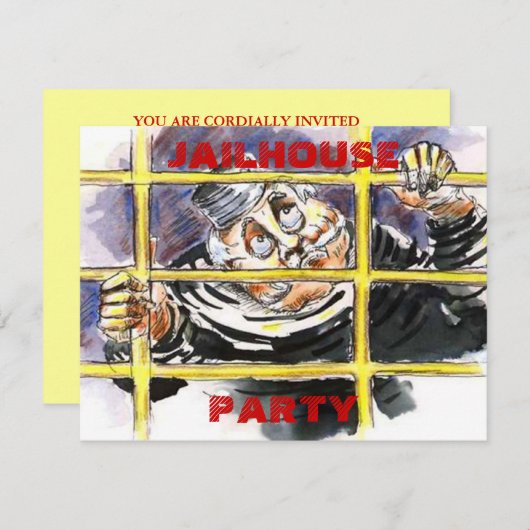 INVITATION L'INVITATION THÉMATIQUE DE JAILHOUSE ACCUEILLE UN (Devant / Derrière)