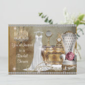 Invitation L'INVITATION Wedding shower glamour (Debout devant)