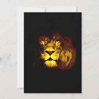 Invitation Lion