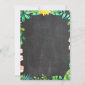 Invitation Lion Boy fête d'anniversaire (Dos)