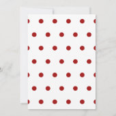 Invitation Lion Circus fête d'anniversaire (Dos)