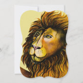 Invitation Lion du Sri Lanka (Dos)