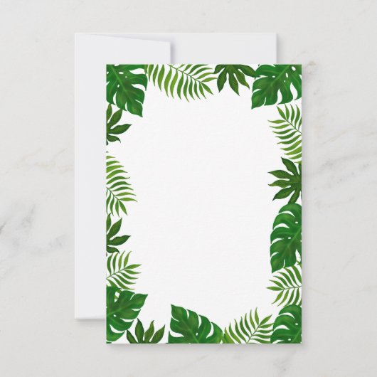 Invitation Lion Jungle Safari animal | Forêt Apporter Un Livr (Dos)