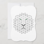 Invitation Lion Sacré, B01BW. (Dos)