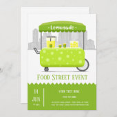 Invitation Lionade de rue (Devant / Derrière)