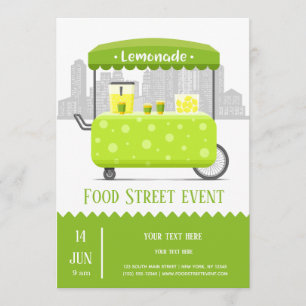 Invitation Lionade de rue