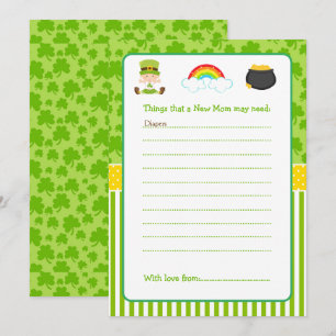 Invitation Liste de conseils pour les filles st patrick