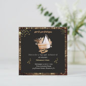 Invitation Lit-bébé musulman Aqeeqah- (Debout devant)