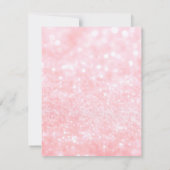 Invitation - Lit Pink Glit Fab futur Mme Bridal (Dos)