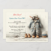 Invitation Little Aviator 1ère fête d'anniversaire