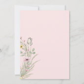 Invitation Little Baby Dear Floral Baby Shower (Dos)