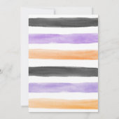 Invitation Little Boo Ghost Citrouille Halloween 2e anniversa (Dos)