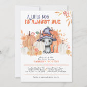 Invitation Little Boo Presque Due Chat dans le Baby shower Ca (Devant)