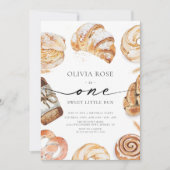 Invitation Little Bun 1er anniversaire (Devant)