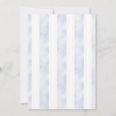 Invitation Little Bunny Baby Shower | Boy Blue Spring Easter (Dos)