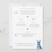 Invitation Little Bunny Blocks | Baby Shower (Dos)