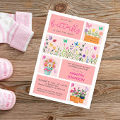 Invitation Little Butterfly est sur une route Mignonne Whimsi