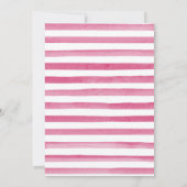 Invitation Little Cookie hiver Noël Baby shower fille de Noël (Dos)