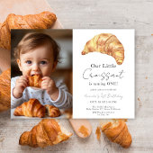 Invitation Little Croissant 1er anniversaire