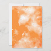 Invitation Little Cutie Clementine Orange Citrus Baby shower (Dos)