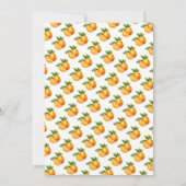 Invitation Little Cutie Est Sur Le Chemin De L'Invitation Bab (Dos)