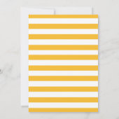 Invitation Little Cutie Orange Citrus 1er anniversaire (Dos)