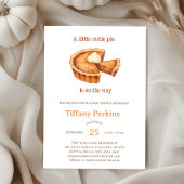 Invitation Little Cutie Pie est sur le chemin Citrouille baby