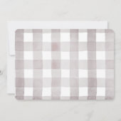 Invitation Little Cutie Pie Fall Blanc Anniversaire Photo (Dos)