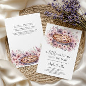 Invitation Little Cutie Pie Watercolor Baby Shower