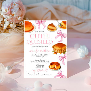 Invitation Little Cutie quesillo Baby shower de cabot rose