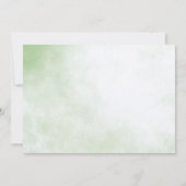 Invitation Little Cutie sur le chemin Baby shower aquarelle (Dos)