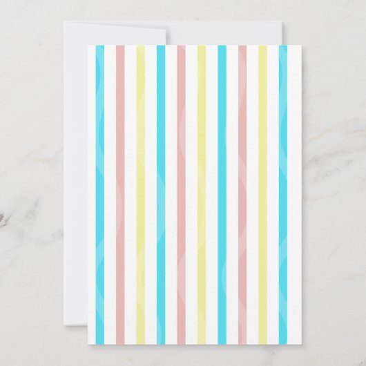 Invitation Little Dragon Blue Halfway to One 6 mois Anniversa (Dos)