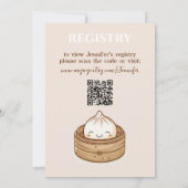 Invitation Little Dumpling Asian Gender Neutral Baby Shower (Dos)