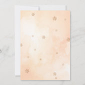 Invitation Little Gingerbread 1st Birthday Christmas (Dos)