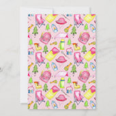 Invitation Little Girl One Happy Camper First Birthday Party (Dos)