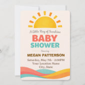 Invitation Little Golden Ray Celebration (Devant)