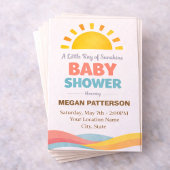 Invitation Little Golden Ray Celebration