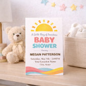 Invitation Little Golden Ray Celebration